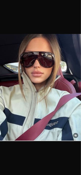 Очки Gucci оригинал коричневые