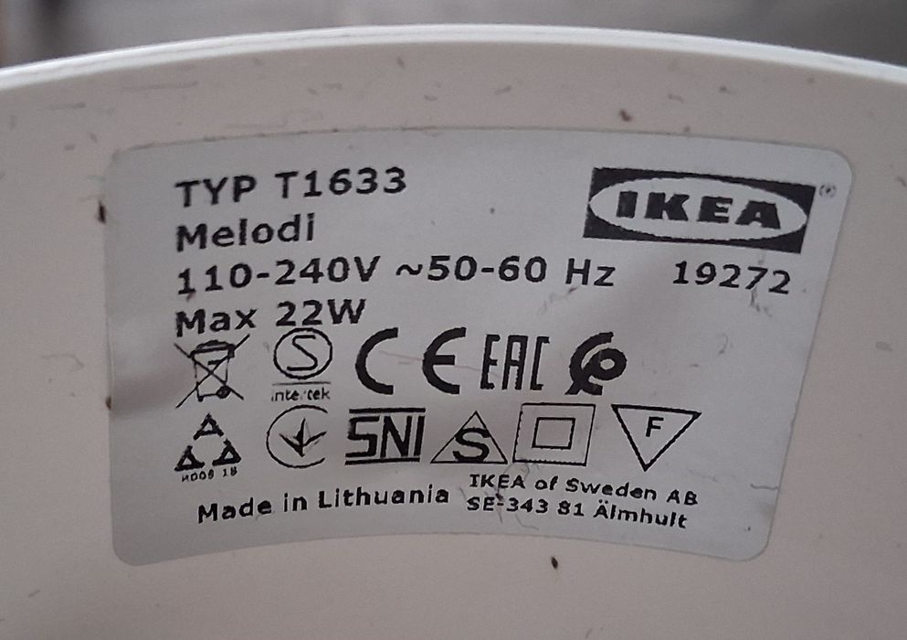 2 Candeeiros IKEA Melodi