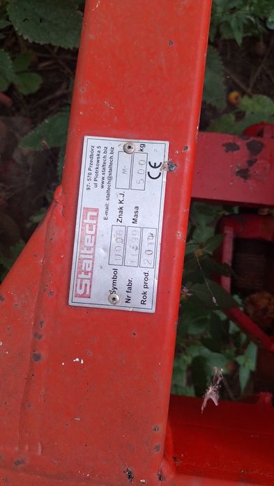Pług Staltech U006 3 skibowy