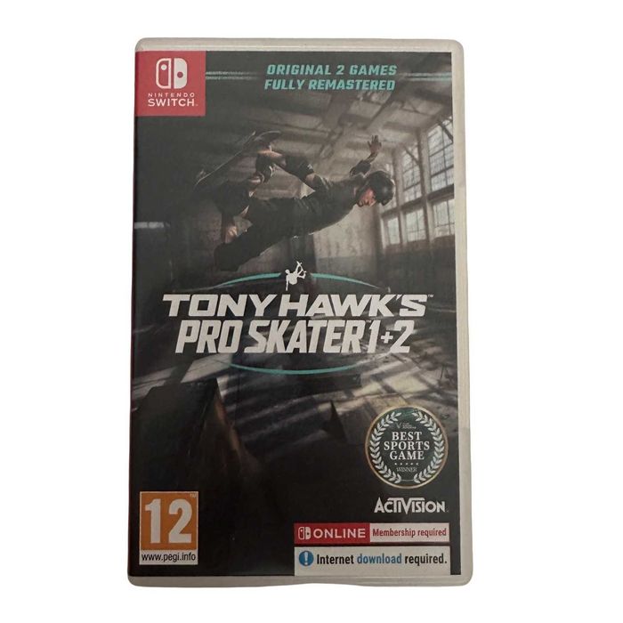 Gra Tony Hawk 1 + 2 switch