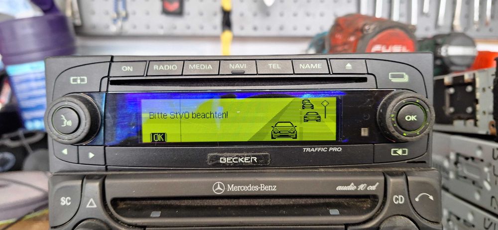 UNIKAT BECKER Traffic PRO BE7945 RARYTAS Mercedes Aston Martin Ferrari