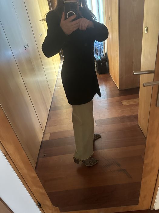 Casaco comorido preto