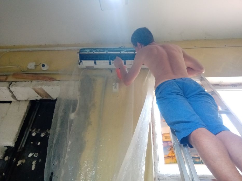 Чистка кондиционера, заправка фреоном