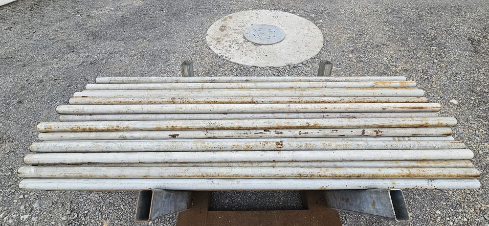 Rura rury słupek ogrodzeniowy płot ogrodzenie ogrzewanie