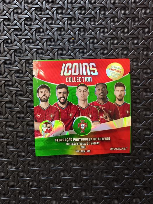 Icoins Collection  COMPLETA + Brincos e colar KINAS EURO 2004  + Escudos-Preço muito abaixo do mercado!