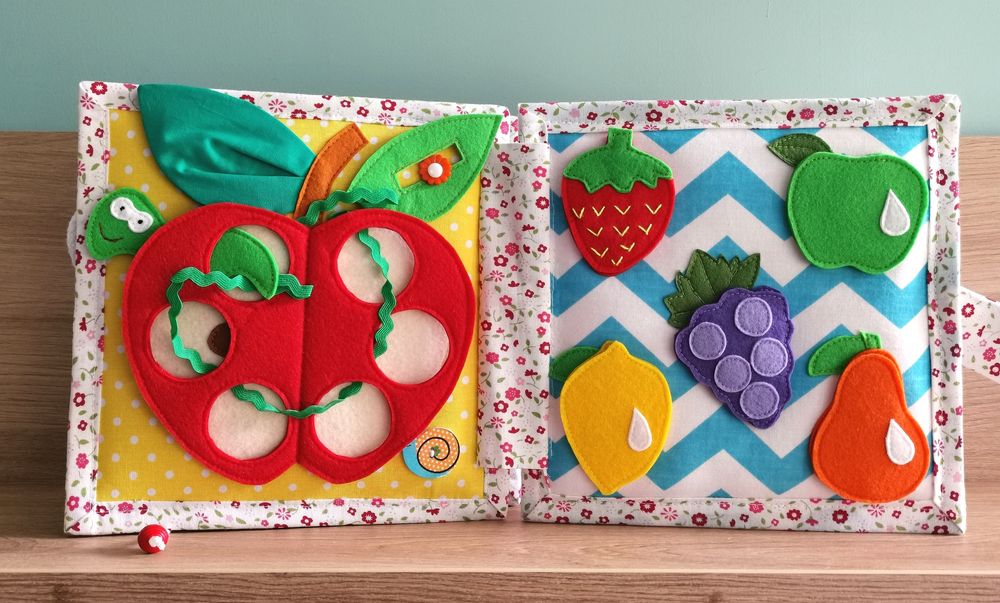 Książeczka sensoryczno edukacyjna