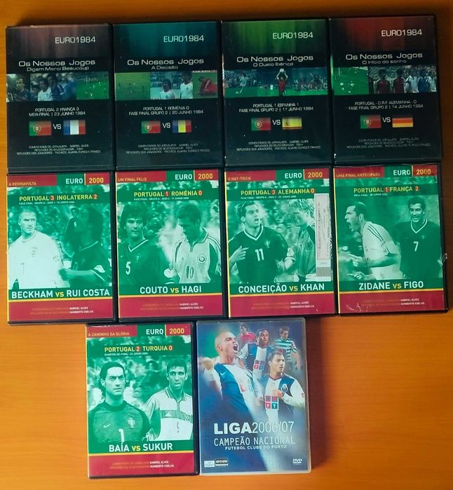 Lote de DVDs Especial "Desporto"