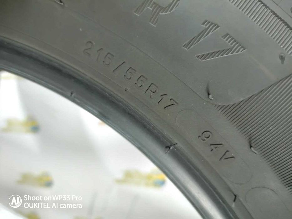 Шини Michelin 215/55R17. 2шт. Літо 2023р (413)