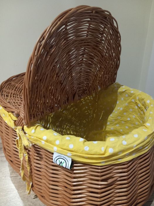 Kosz wiklinowy Vikla piknikowy 45x30 wys 20