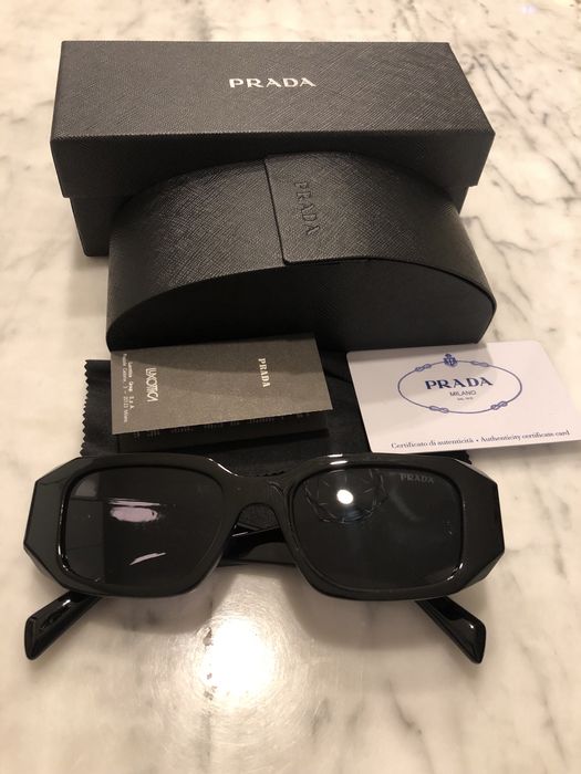 Okulary Prada damskie  czarne