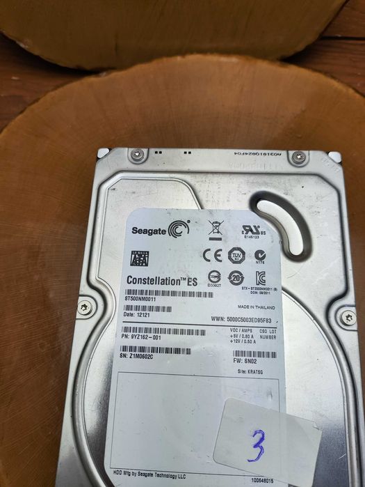 Dysk twardy HDD Seagate Constellation ES ST500NM0011