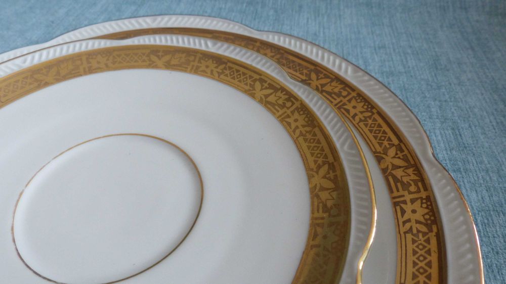 filiżanka trio zestaw śniadaniowy Zeh Scherzer