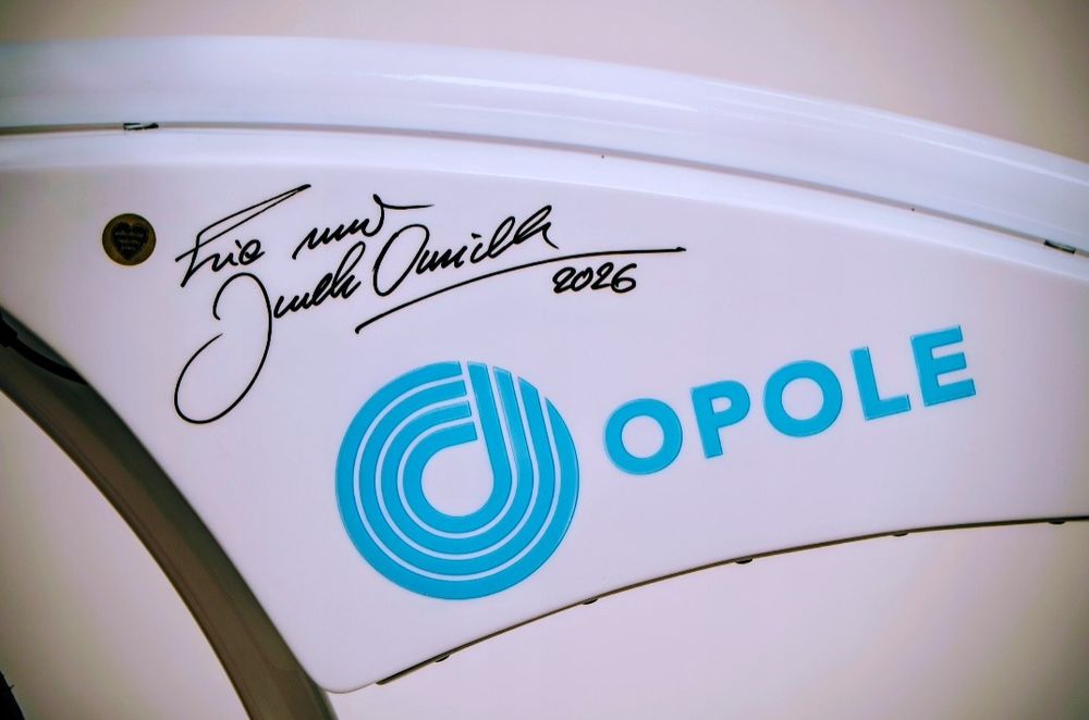 Kolekcjonerski rower z licytacji WOŚP z autograf