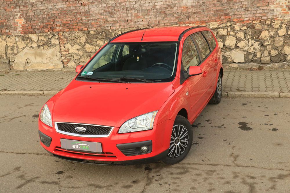 Ford Focus Mk2 1.6 GHIA 1,6 -Zarejestrowny-Klima-Multifunkcja-Tempomat