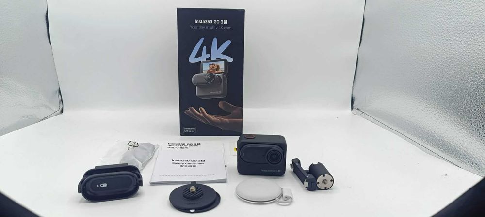 Insta360 GO 3S Kamera 4K Action Cam Mini WiFi 128GB Czarna