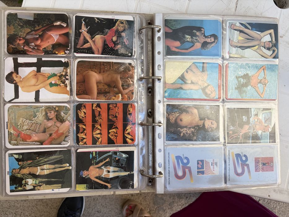 Coleção calendários anos 80 e 90