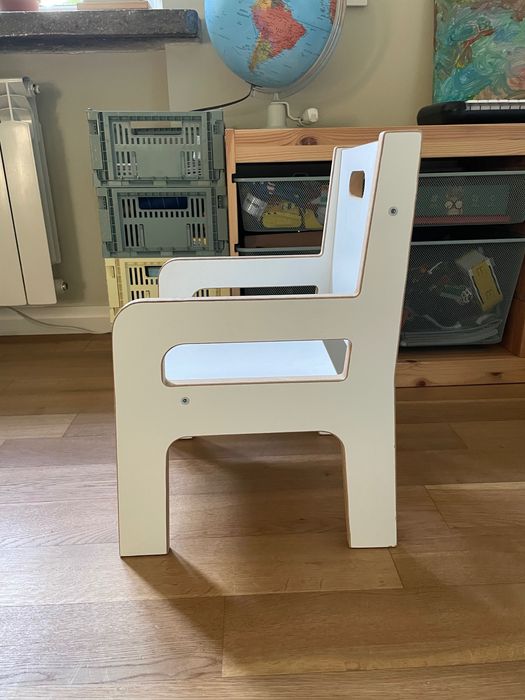 Krzesełko dla dziecka drewniane BabyWood