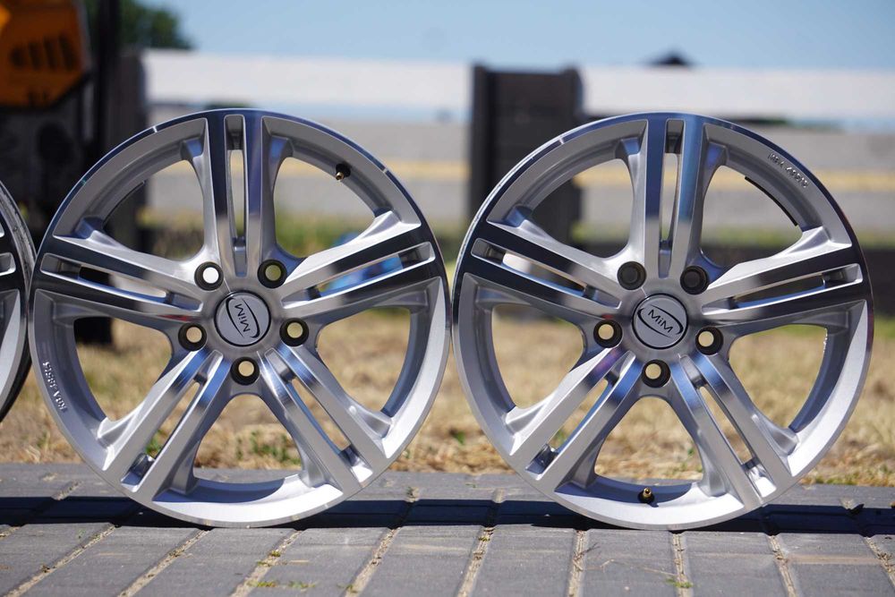 Alufelgi MIM 5x112 7Jx16 et38 cb66,6mm front polerowany