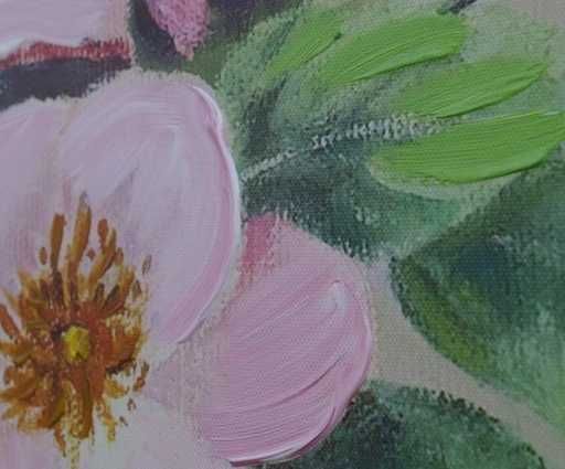 Obraz Na Płótnie 60cm x 80cm Kwiaty W Wazonie Prezent