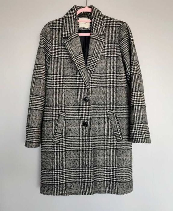 Płaszcz w kratkę Jacqueline de Young