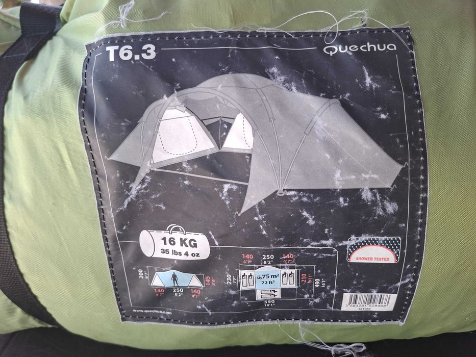 Tenda T.6 campismo