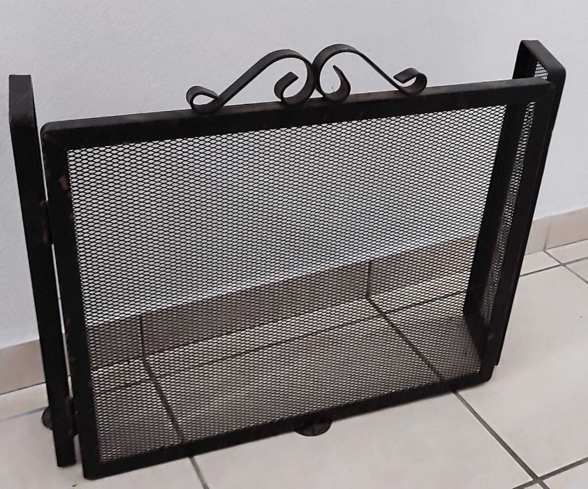 Proteção para Lareira em ferro trabalhado