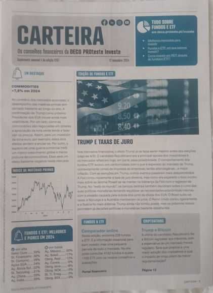 Boletins 1207 I, II, V e 1208 I Carteira Deco Proteste de Outubro
