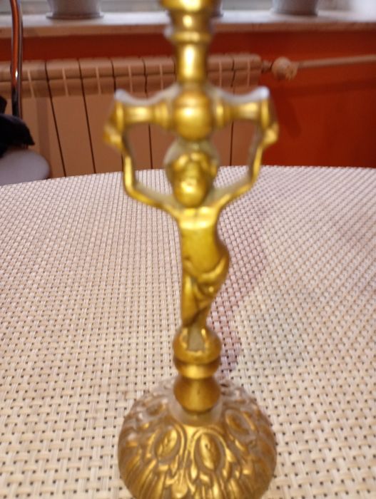 Antyczna figurka z mosiądzu