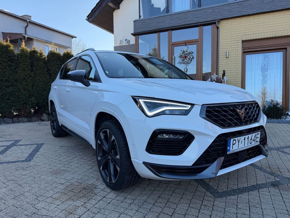Cupra Ateca High Led Kamera360 El.Fotele El.Klapa Martwe Pole Znaki Lane Assist