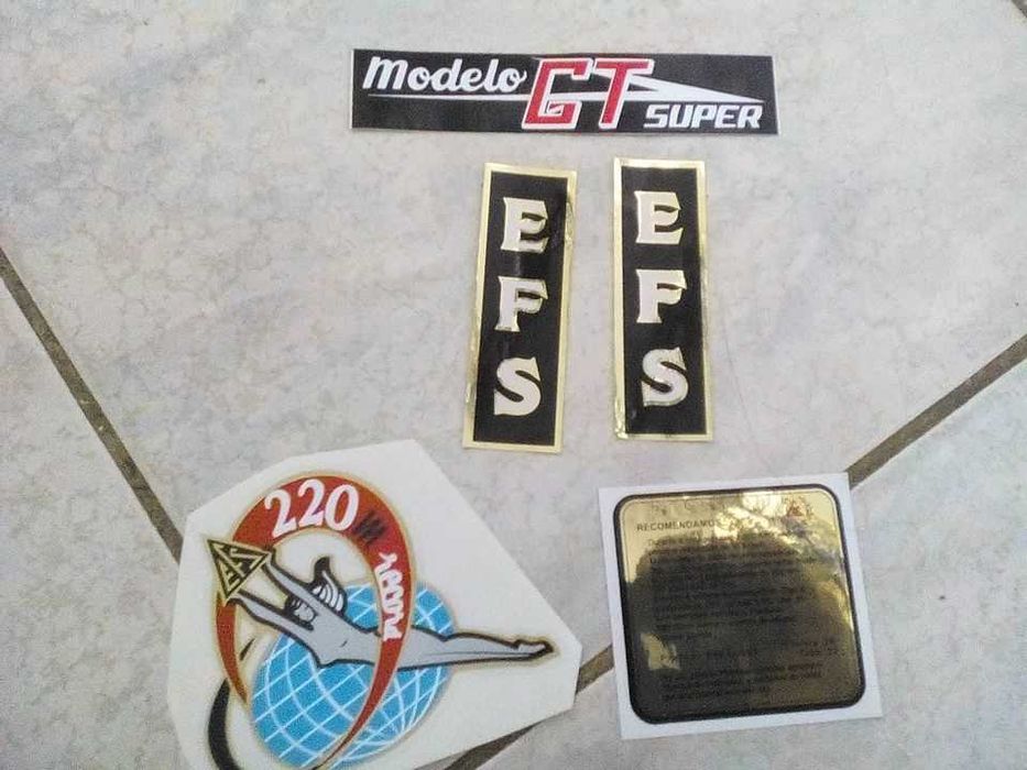 várias peças para motorizadas efs