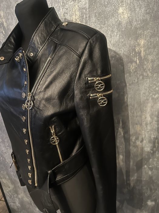 Kurtka skóra Elisabetta Franchi r.M