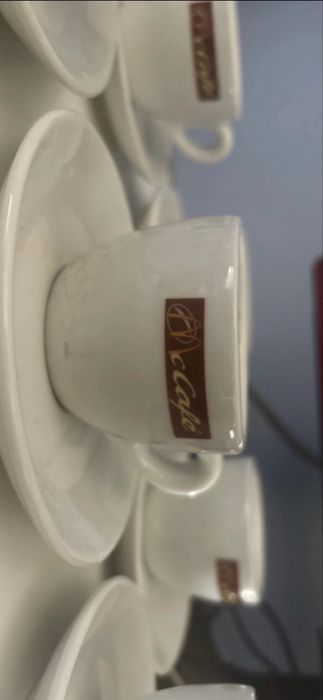 Conjunto Chávena Espresso e Pires McCafé