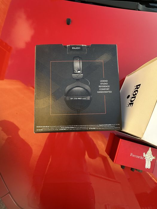 Pack estudio rode e Beyerdynamic