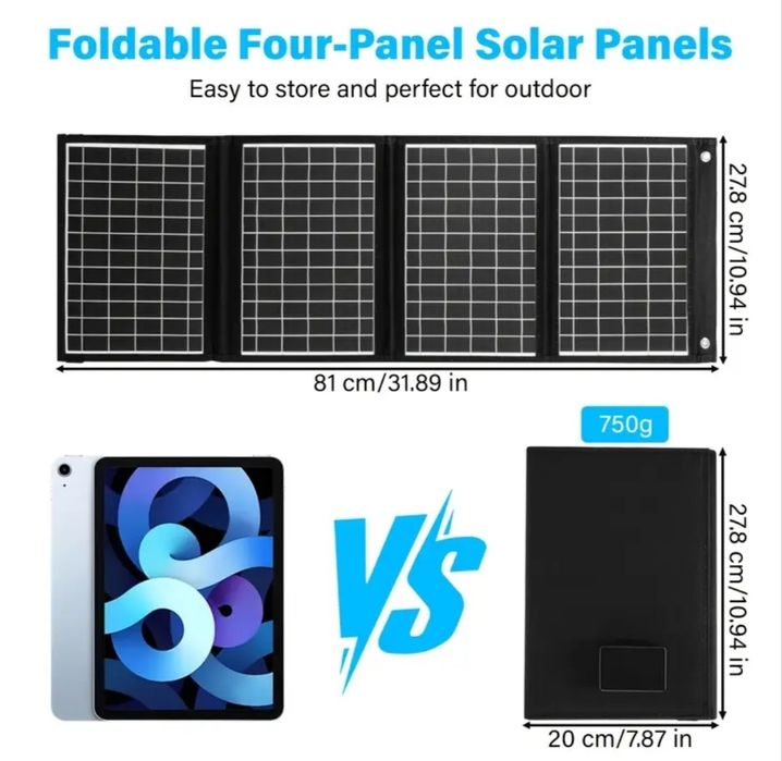 Портативна Сонячна панель 120W