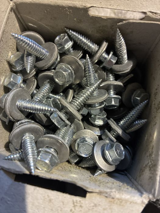 Wkręt wkręty bimetal 6x25 fotowoltaika 100szt