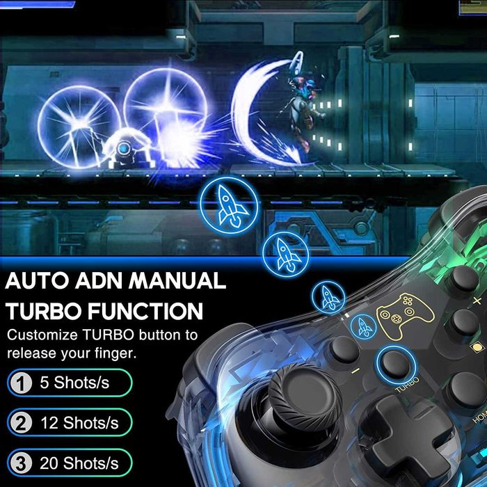 RGB LED PAD pad kontroler pro do PC Switch