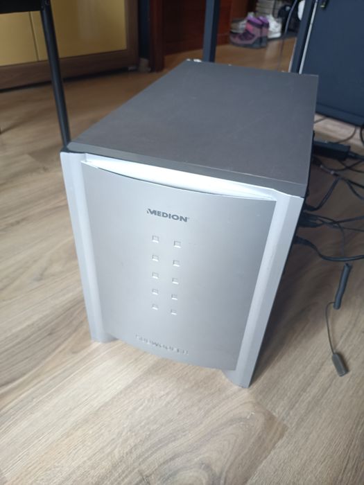 Zestaw głośników aktywnych Creative 3.1 po modyfikacji - 100W mocy sub