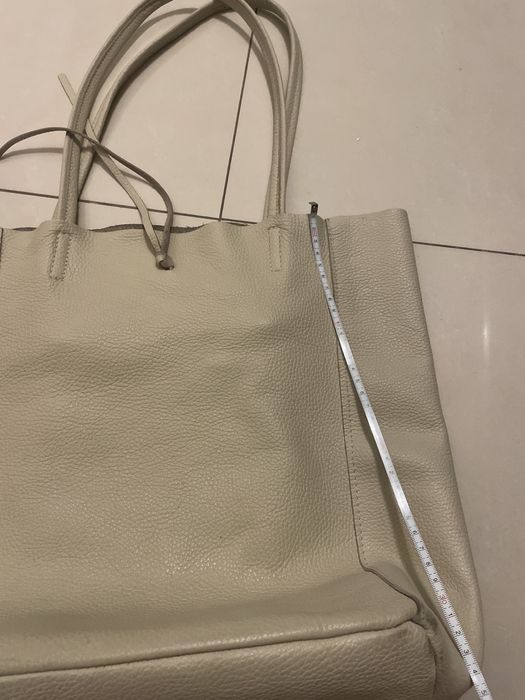 Torebka A4 shopperbag skórzana