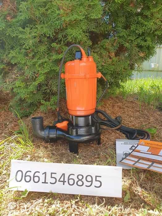 фекальний насос з ножем 2,6 kw ТІЛЬКИ ДОСТАВКА ПОШТОЮ