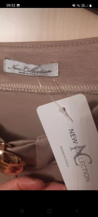 Komplet elegancki fango z szeroką nogawką uni