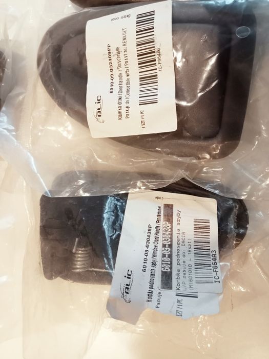 Puxador moleta Renault Clio Megane Dacia Duster