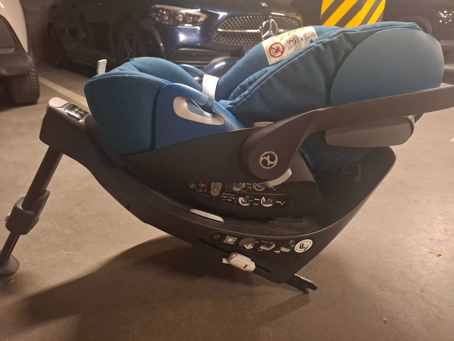 CYBEX cloud Z i size+  baza obrotowa ISOFIX