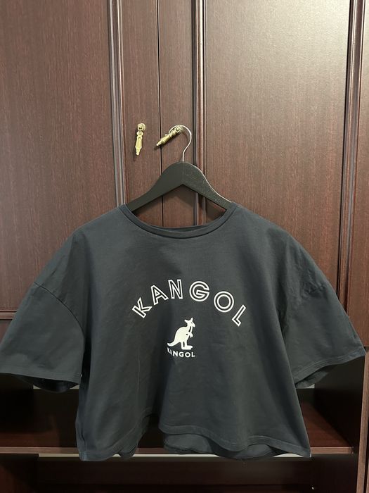 Футболка кроп топ Kangol, розмір XL