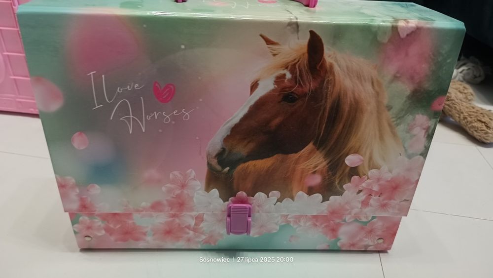 TORBA szkolna z końmi torebka GRATIS teczka