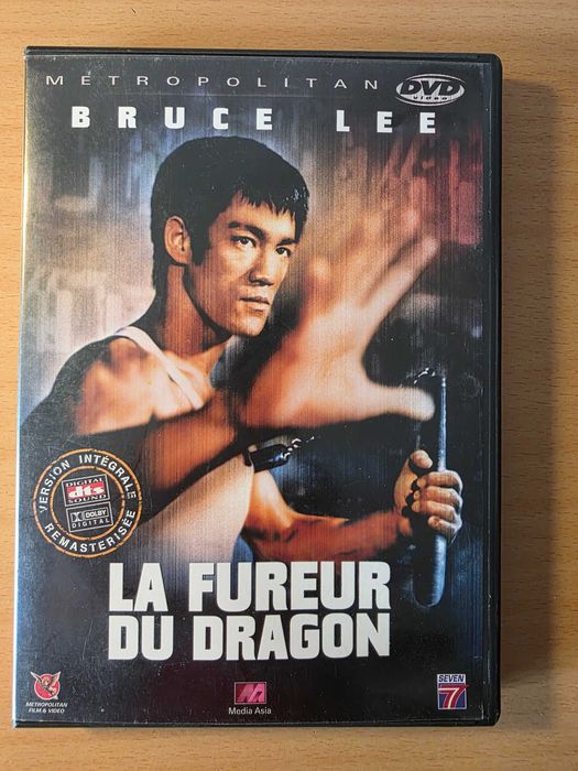 Filme em DVD "A Fúria do Dragão" com Bruce Lee