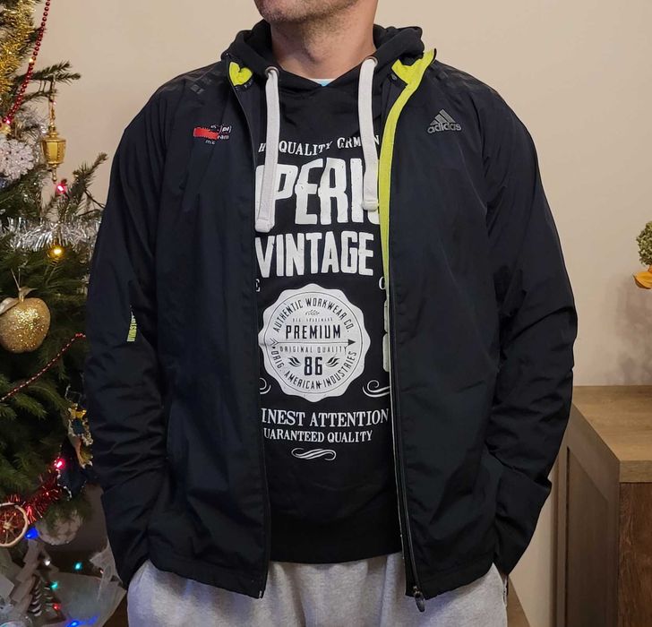 Kurtka męska biegowa ADIDAS SUPERNOVA Clima Windstooper  M  OKAZJA!