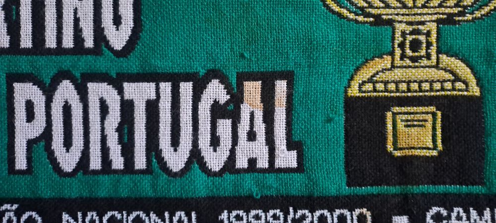 Cachecol Sporting campeão 1999/2000
