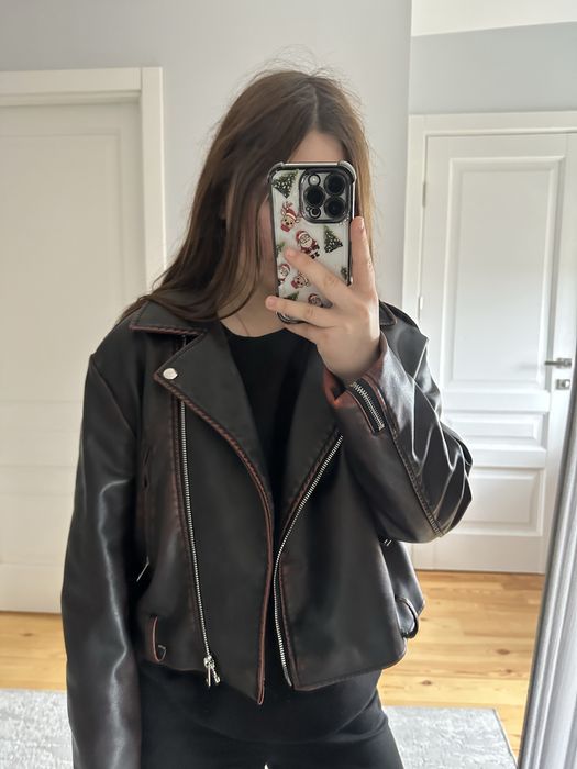 Стильна косуха/ шкіряна куртка