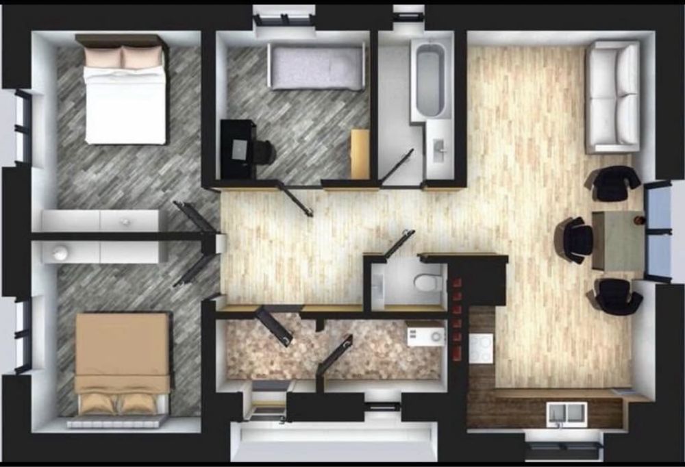 Збудований будинок з мережами та парканом!