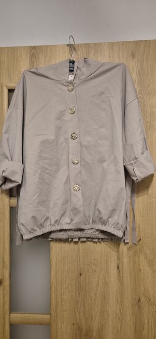 Bluza narzutka z frędzlami